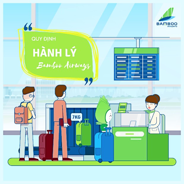 Tìm hiểu quy cách đóng gói các kiện hành lý Bamboo Airways