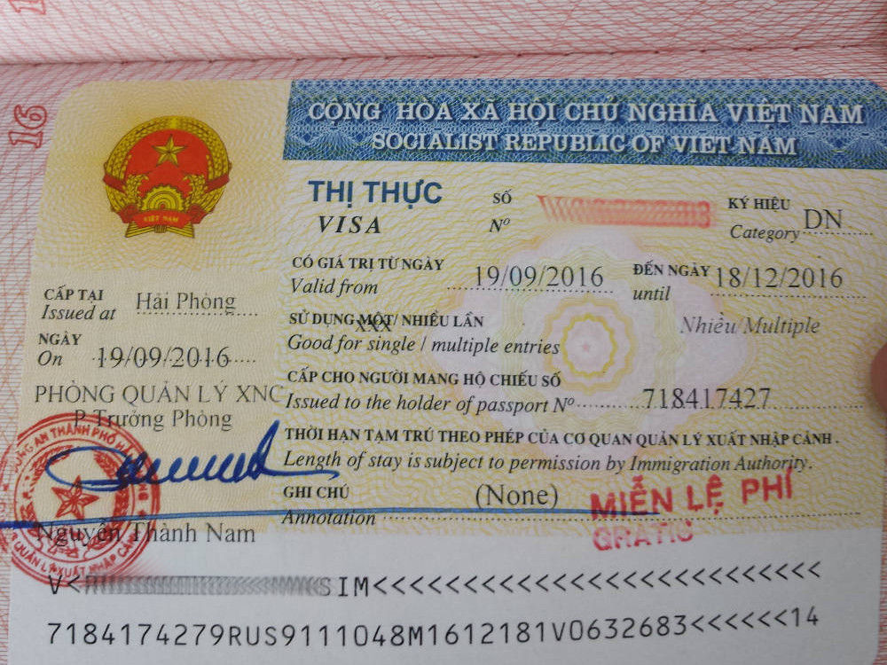 Các loại Visa làm việc cho người nước ngoài tại Việt Nam