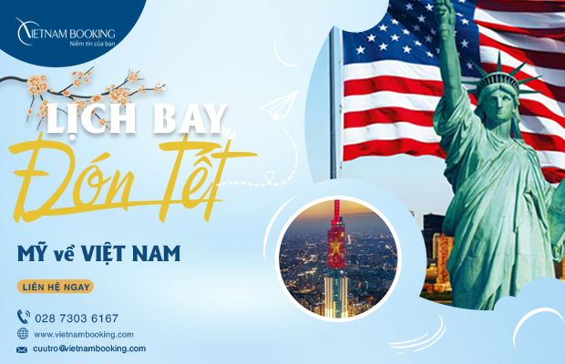 Các chuyến bay mới nhất từ Mỹ về Việt Nam, Lịch bay tháng 1/2022