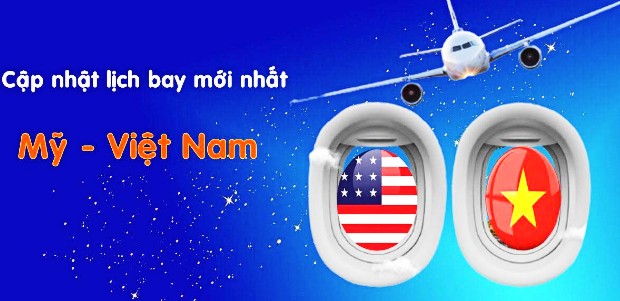 vé máy bay từ Mỹ về Việt Nam