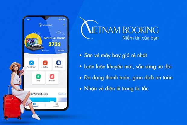 Uứng dụng đặt vé Vietnam Booking